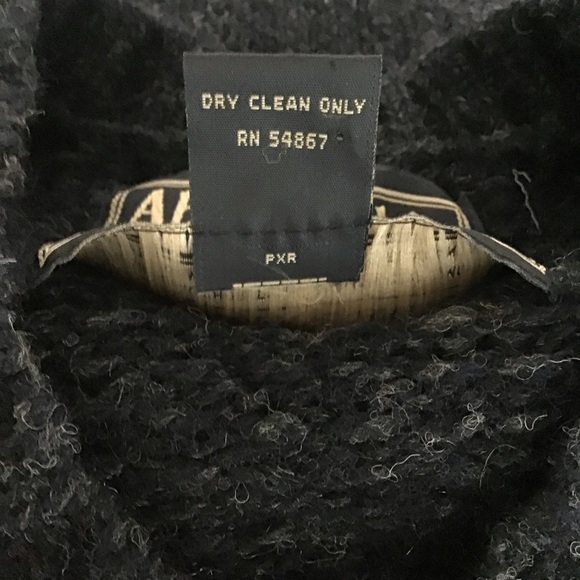 Vintage Abercrombie & Fitch Mens 100% Wool V-Neck Sweater MEDIUM Fair Isle Y2K - Picture 6 of 13